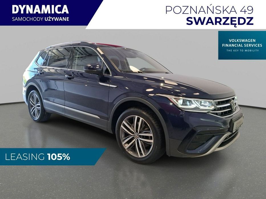 Volkswagen Tiguan Allspace VAT 23% Elegance 2.0TDI 190KM DSG 4motion 2023 r., salon PL, 7 os., V