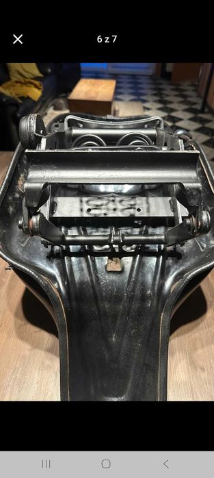 Siedzisko Harley Davidson Shovelhead Duo rok 1977
