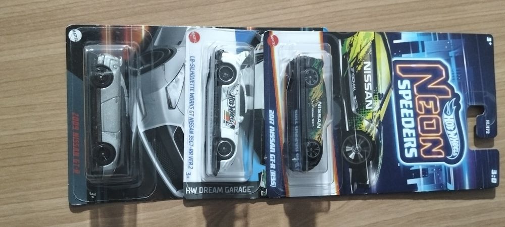 Hotwheels Nissan pack
