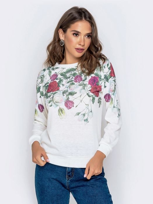 Джемпер женский с узором