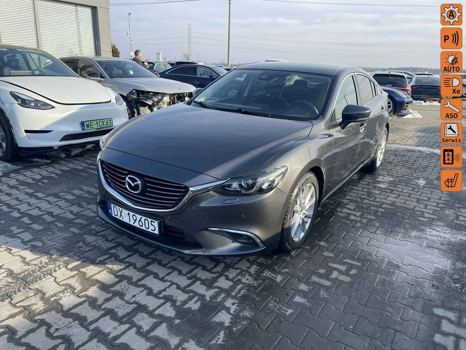 Mazda 6 Automat Podgrzewanie Czujniki park.