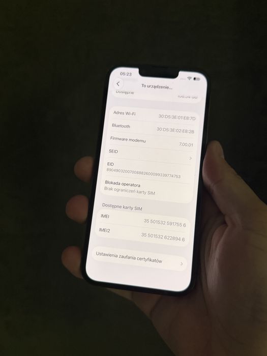iPhone 13 Pro 128Gb Czarny