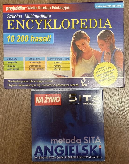 Komplet CD - poradniki, nauka angielskiego, inne