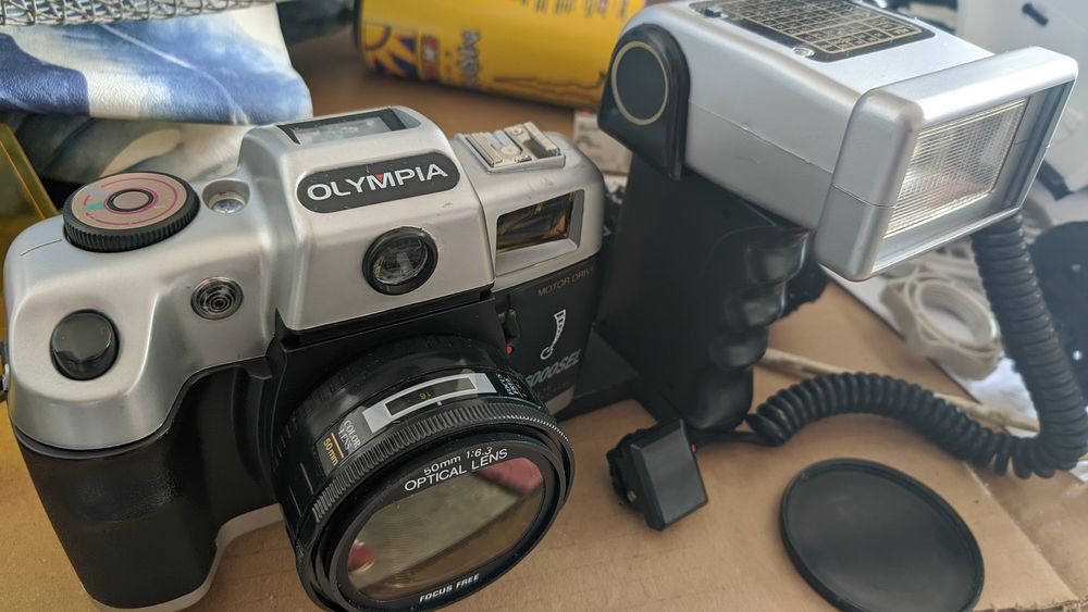 Máquina analógica Olympia