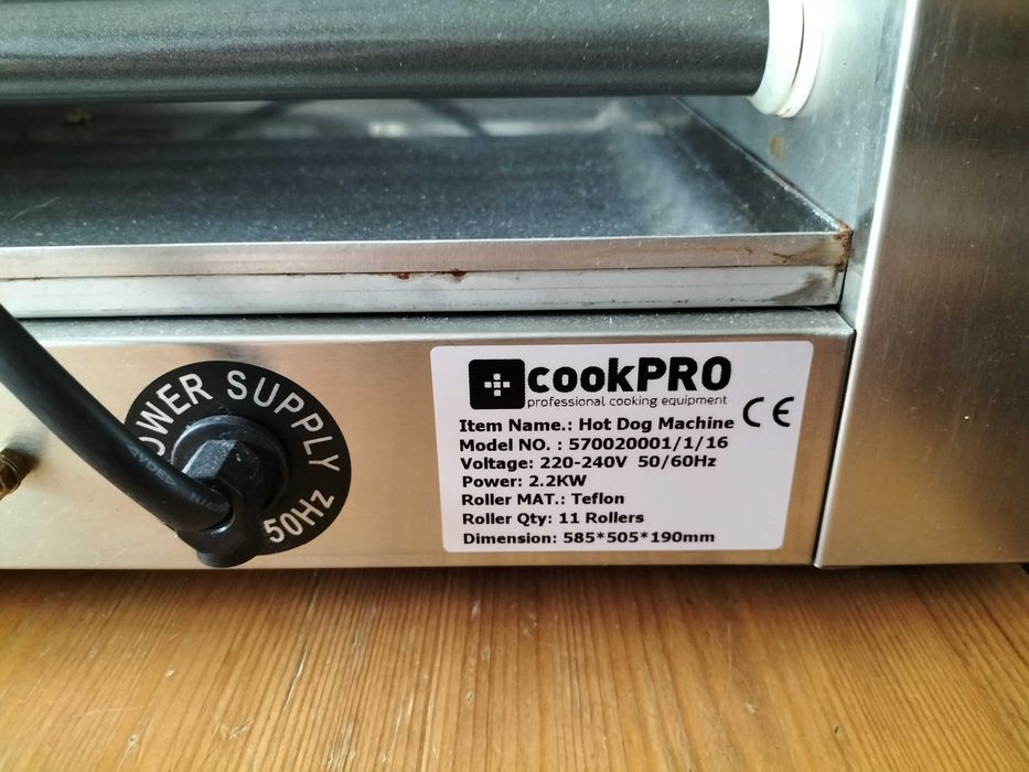 Roller Grill do Hot-Doga