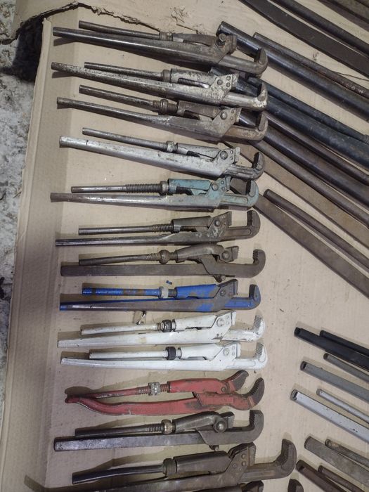 Ключ газовий, трубний, разводной