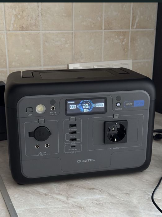 Зарядна станція OUKITEL P800E PLUS 800W 512Wh