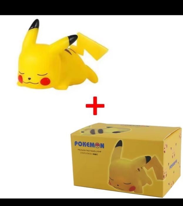 Lampka nocna LED Pokemon Pikachu baterie