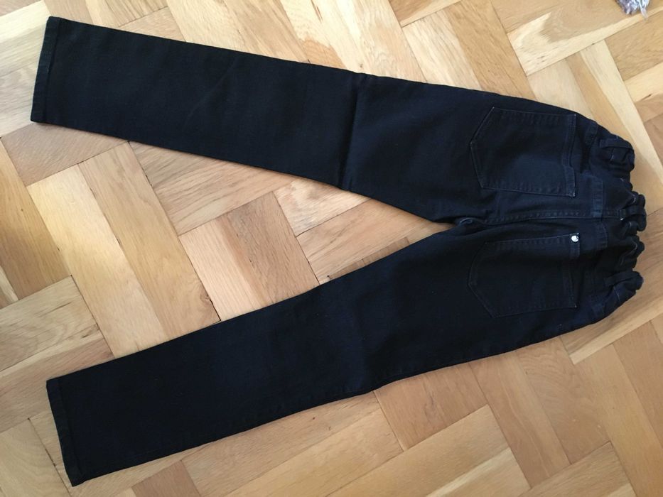 czarne jeansy h&m dla dziewczynki 134 cm