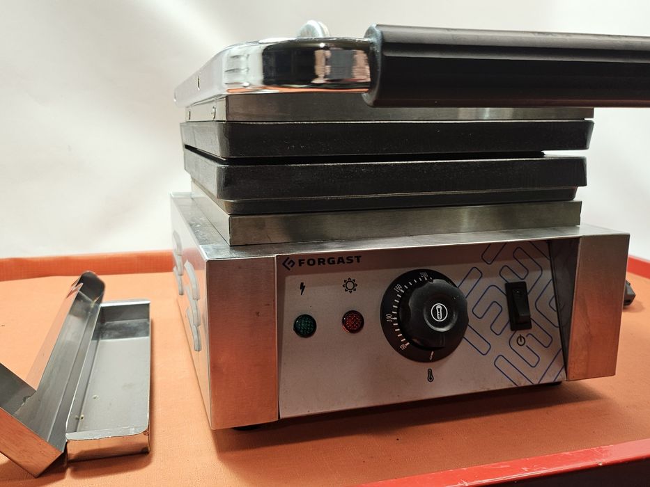 profesjonalna gofrownica gastronomiczna forgast fg09703 mocna 2kw