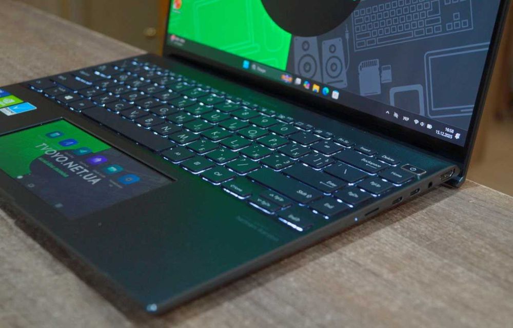 ГАРАНТІЯ ASUS(OLED сенсорний 90Гц/i7-1165G7/RAM 16/SSD 1тб/MX450)TVOYO