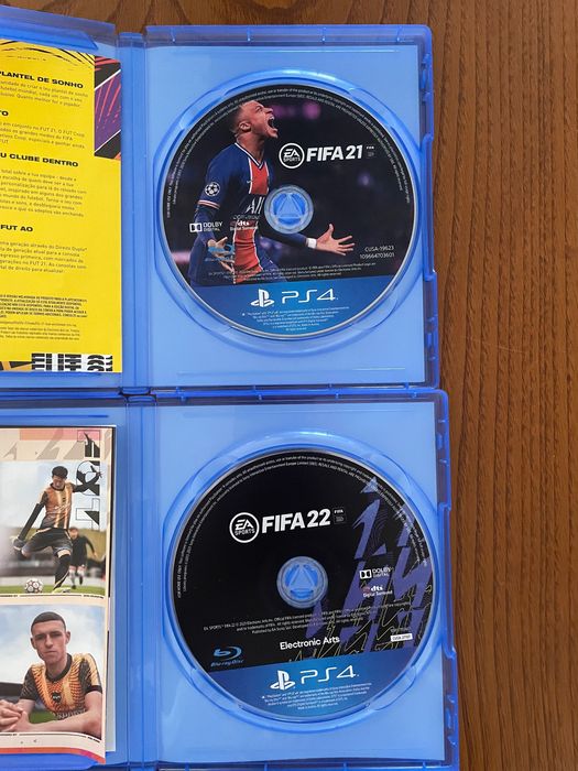 Jogos FIFA 21, 22 e 23 PS4