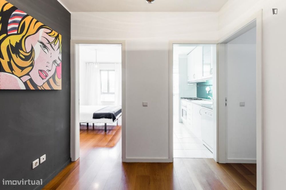 Apartamento com 1 quartos - localizado em Ramalde Porto