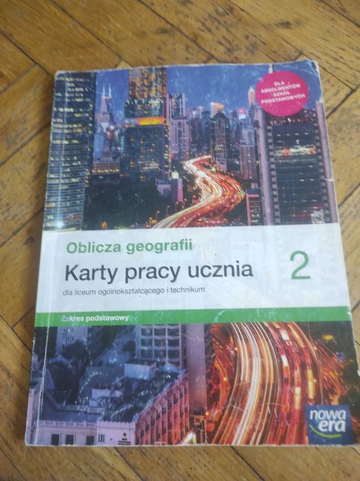 Oblicza geografii 2 karty pracy zakres podstawowy Nowa Era