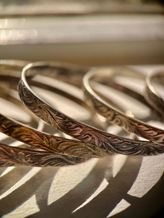 Bransoletki | Warmet | Bangle | Srebro pr 3 | Stan bardzo dobry | Biżuteria PRL | Vintage