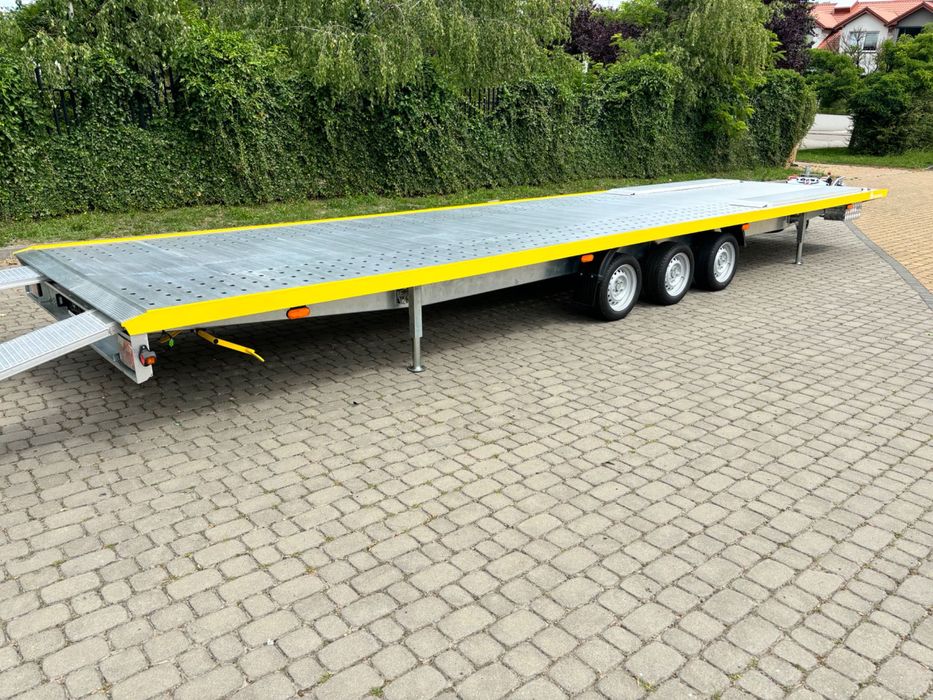 Laweta przyczepa (na 2 auta) 8,5m x 2,1m (szer: 2,2-2,5 różne wymiary)