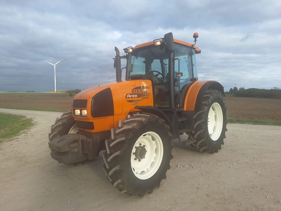 Renault Ares 616 RZ Obciążniki Nowe Opony  Amortyzowana Kabina John Deere Case