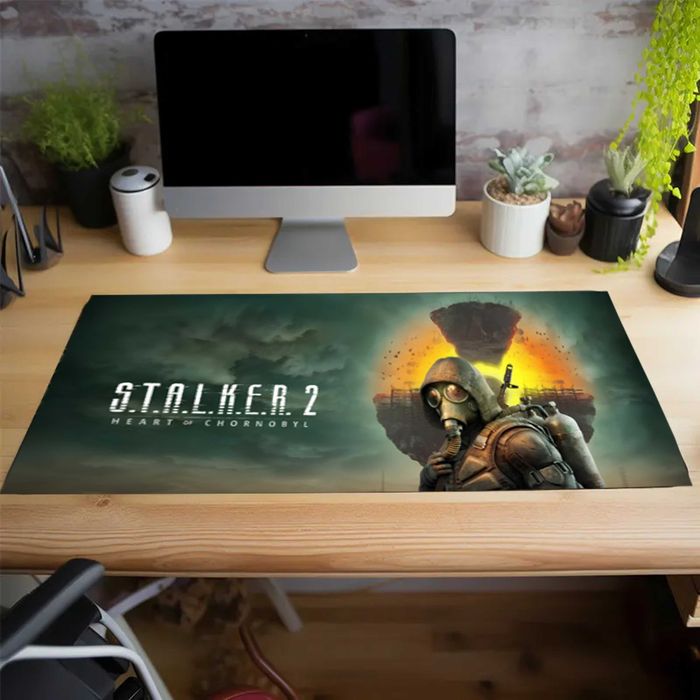 Килимок для миші STALKER 2 90х40 см-Ігровий килимок для миші Сталкер 2