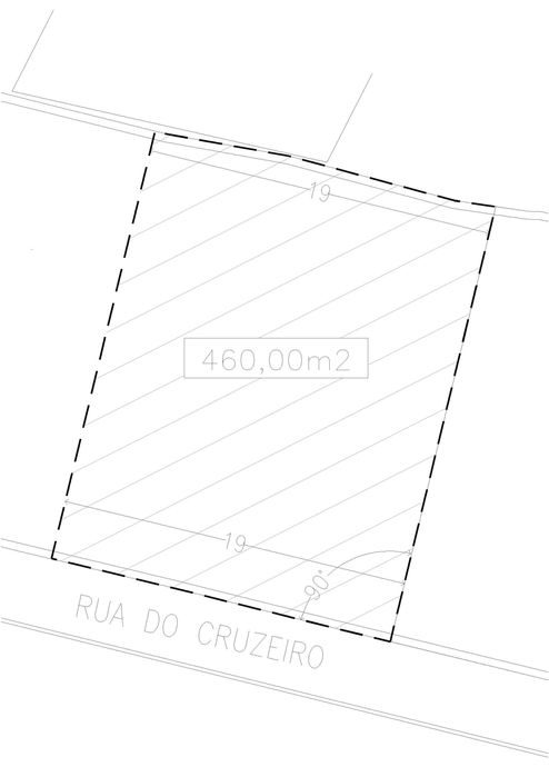 Terreno em S. Pedro, Barcelos, com 460 m² para construção