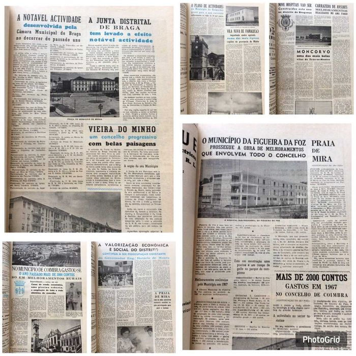 Suplemento do Diario da manhã, 28 de Maio de 1968. Estado Novo