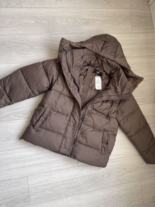 Трендовий пуховик тепла зимова куртка М-L