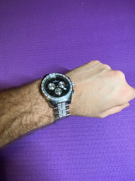 Часы Grovana 2096.9 Sapphire Chrono Swiss Made