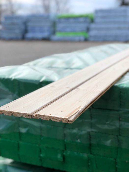 Podbitka boazeria elewacja świerkowa softline 14mmx121