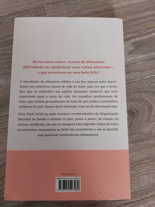 Livro da alimentação do bebé feliz