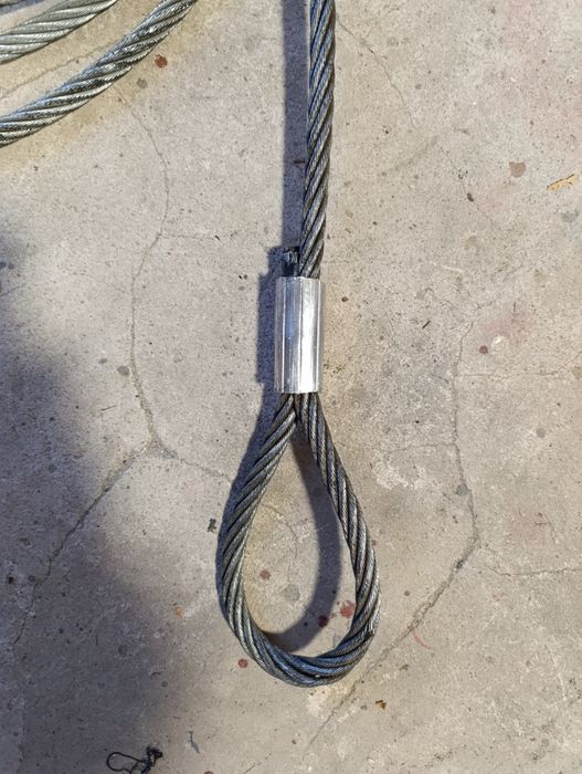 Nowa lina stalowa 16 mm