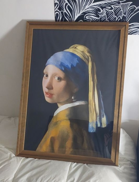 Quadro Réplica Rapariga com o Brinco de Pérola, Johannes Vermeer
57x77