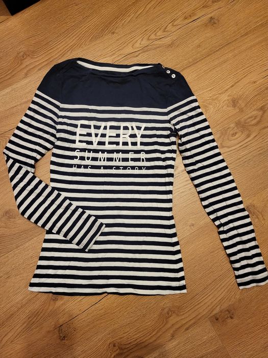 longsleeve paski nadruk