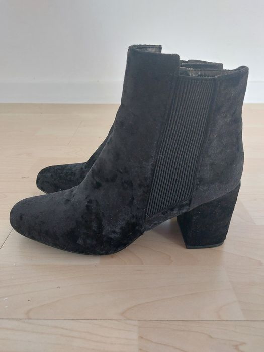 Botki welurowe Reserved 38