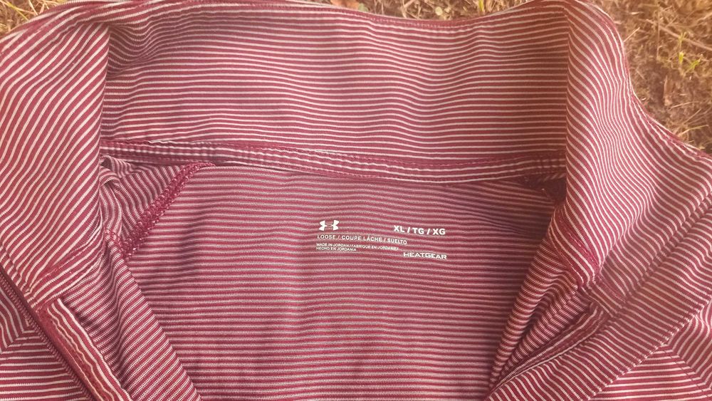 Жіноча спортивна кофта, полувер Under Armour Maroon Steel Stripe