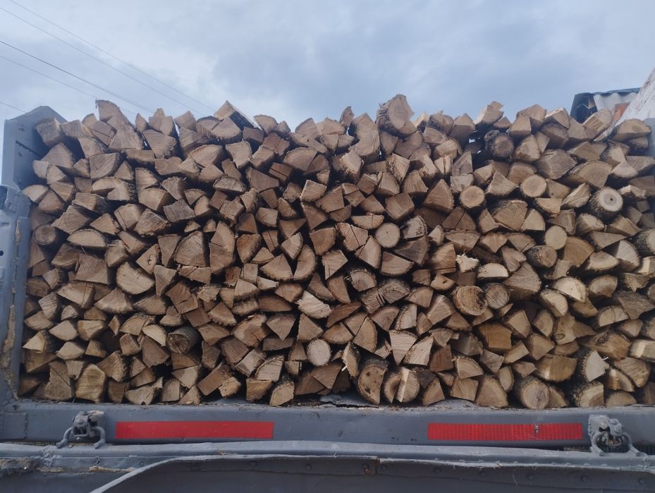 Дрова колоті дуб та ясен