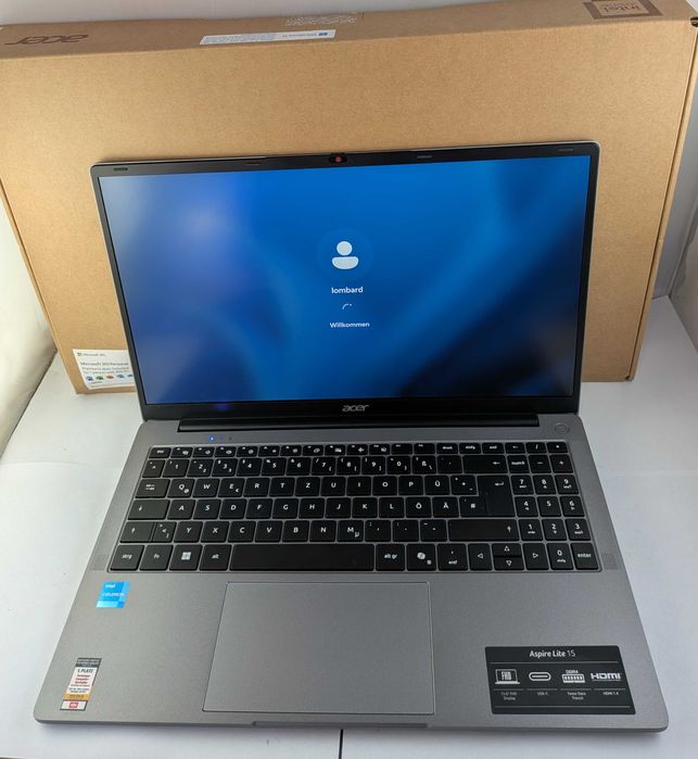 Laptop Acer Aspire Lite 15 N24g4 4/120gb Emmc + Pudełko, Zasilacz
