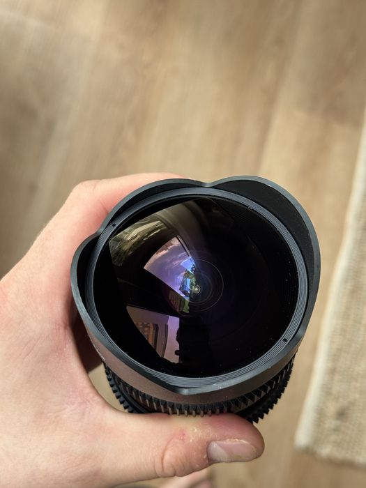 Обєктив Fisheye Samyang 8mm T3,8 Cine AS IF UMC CS II Canon