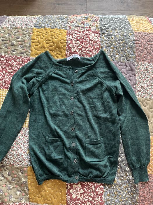 Sweter kardigan 100% wełna merino