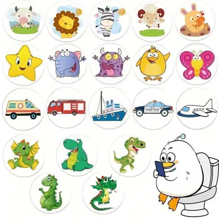 Термонаклейки у горшок (наліпки на горщик)