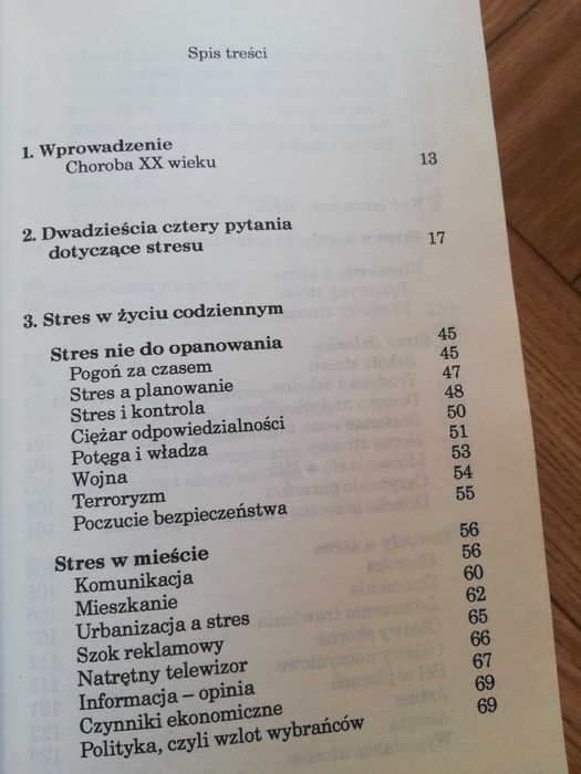 ksiazka: ,,Stres"