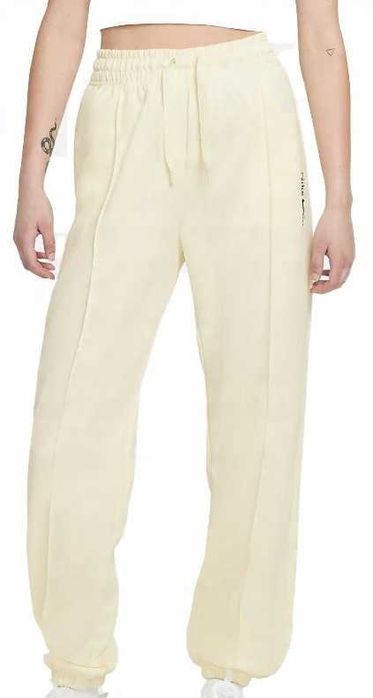 Spodnie damskie Nike Sportswear oversize xxl 44 ecri