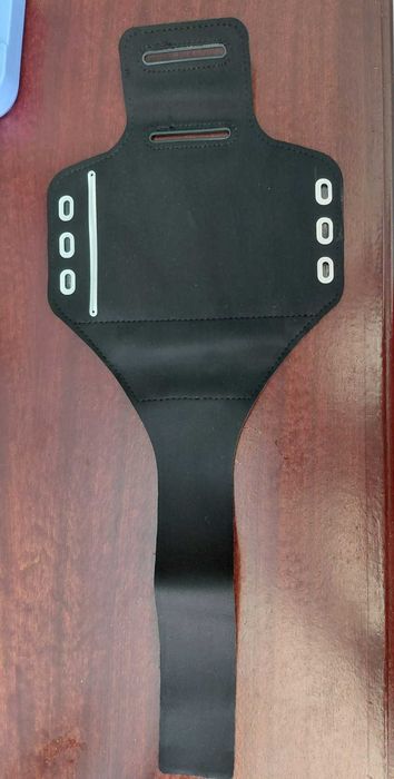 Braçadeira Desportiva para Telemóvel com Bolso (Preta)