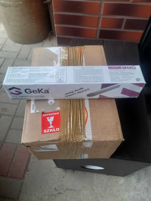 Elektrody GeKa Laser B 47 fi 2,5 / 5 kg paczka
