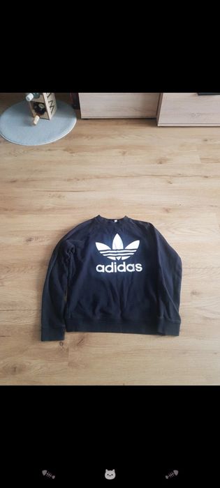 Czarna bluza adidas