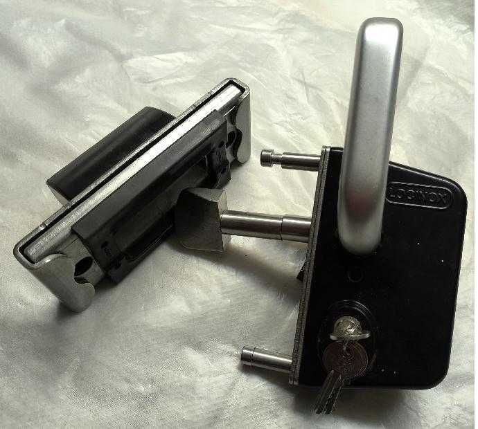 Zamek przemysłowy do bram przesuwnych