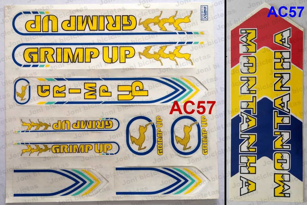Kits de autocolantes de bicicleta de montanha e de estrada