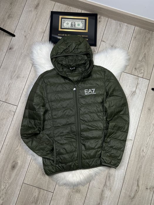 Оригинал Мужской микропуховик/ветровка EA7 Emporio Armani Puffer Down