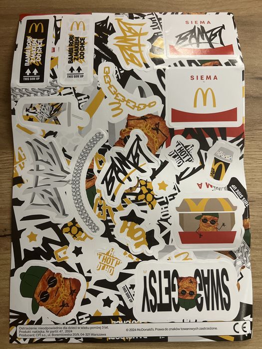 Naklejki Bambi McDonalds