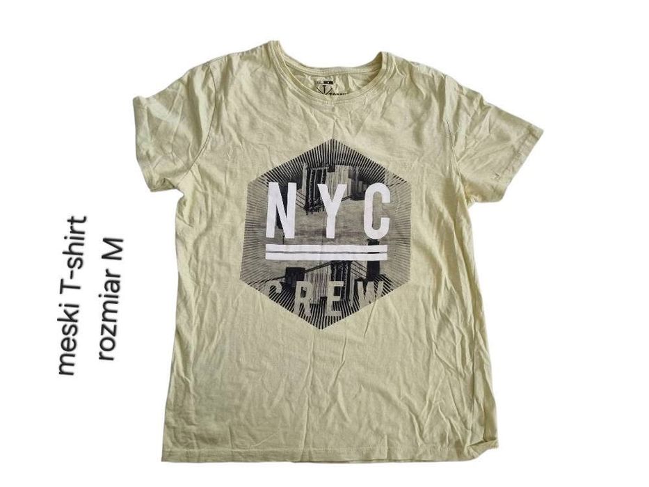 Męski T-shirt rozmiar M