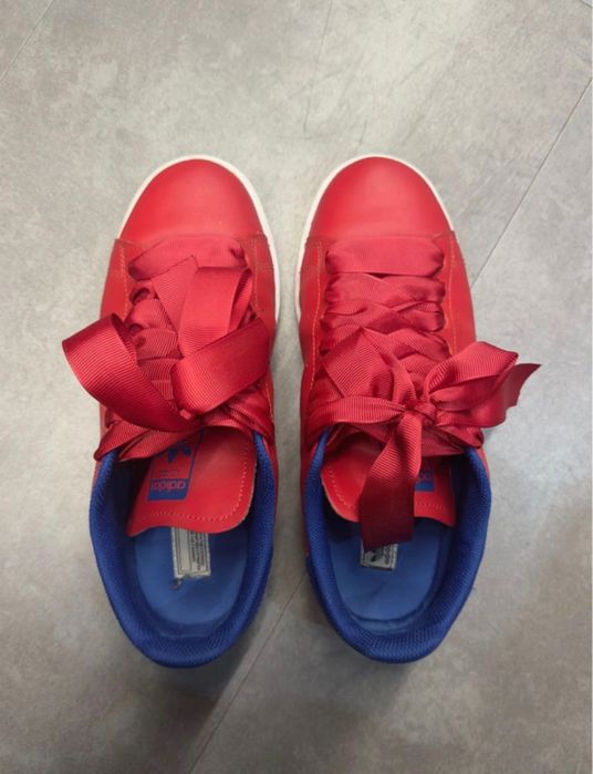 Adidas Stan Smith Red and Blue