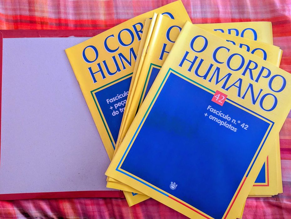 54 livros + capa Coleção O Corpo Humano (RBA)
